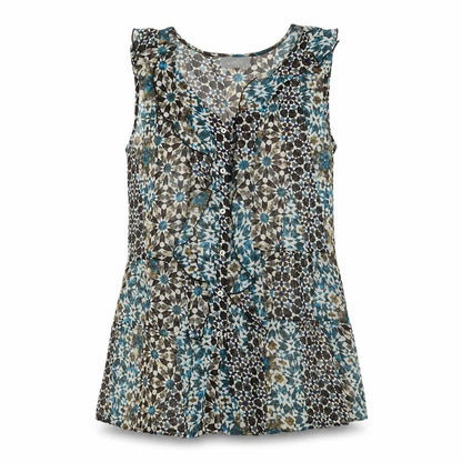 Womens UK Size S Wallis Multicoloured Basic Button-Up