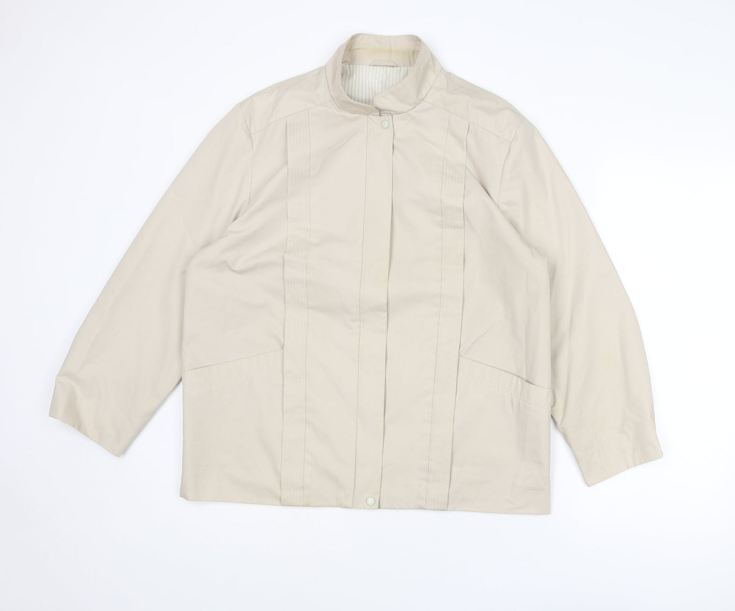 Womens UK Size 12 St Michael Beige Jacket
