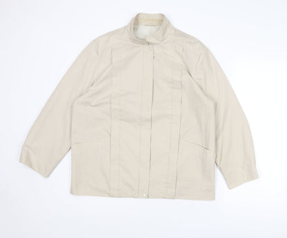 Womens UK Size 12 St Michael Beige Jacket