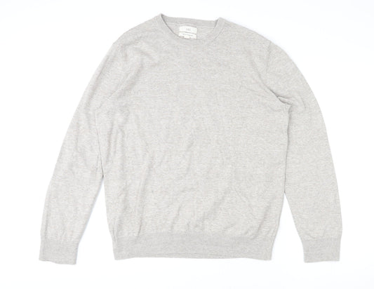 Womens UK Size L Marks and Spencer Beige Pullover Jumper