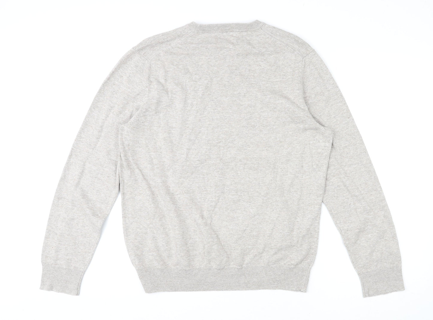 Womens UK Size L Marks and Spencer Beige Pullover Jumper