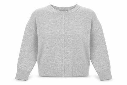 Womens UK Size S New Look Grey Pullover Jumper