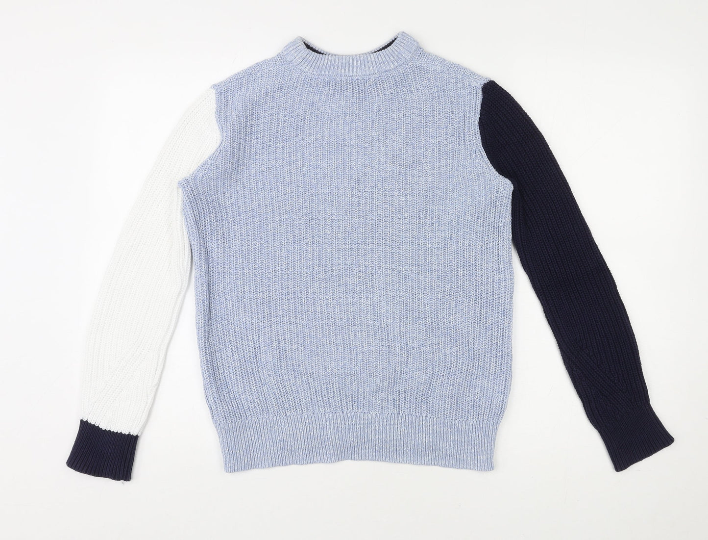 Womens UK Size XS Marks and Spencer Blue Pullover Jumper