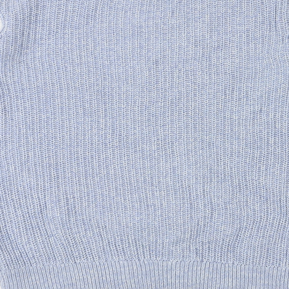 Womens UK Size XS Marks and Spencer Blue Pullover Jumper