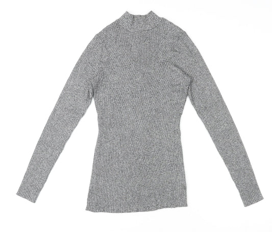 Womens UK Size S H&M Grey Pullover Jumper