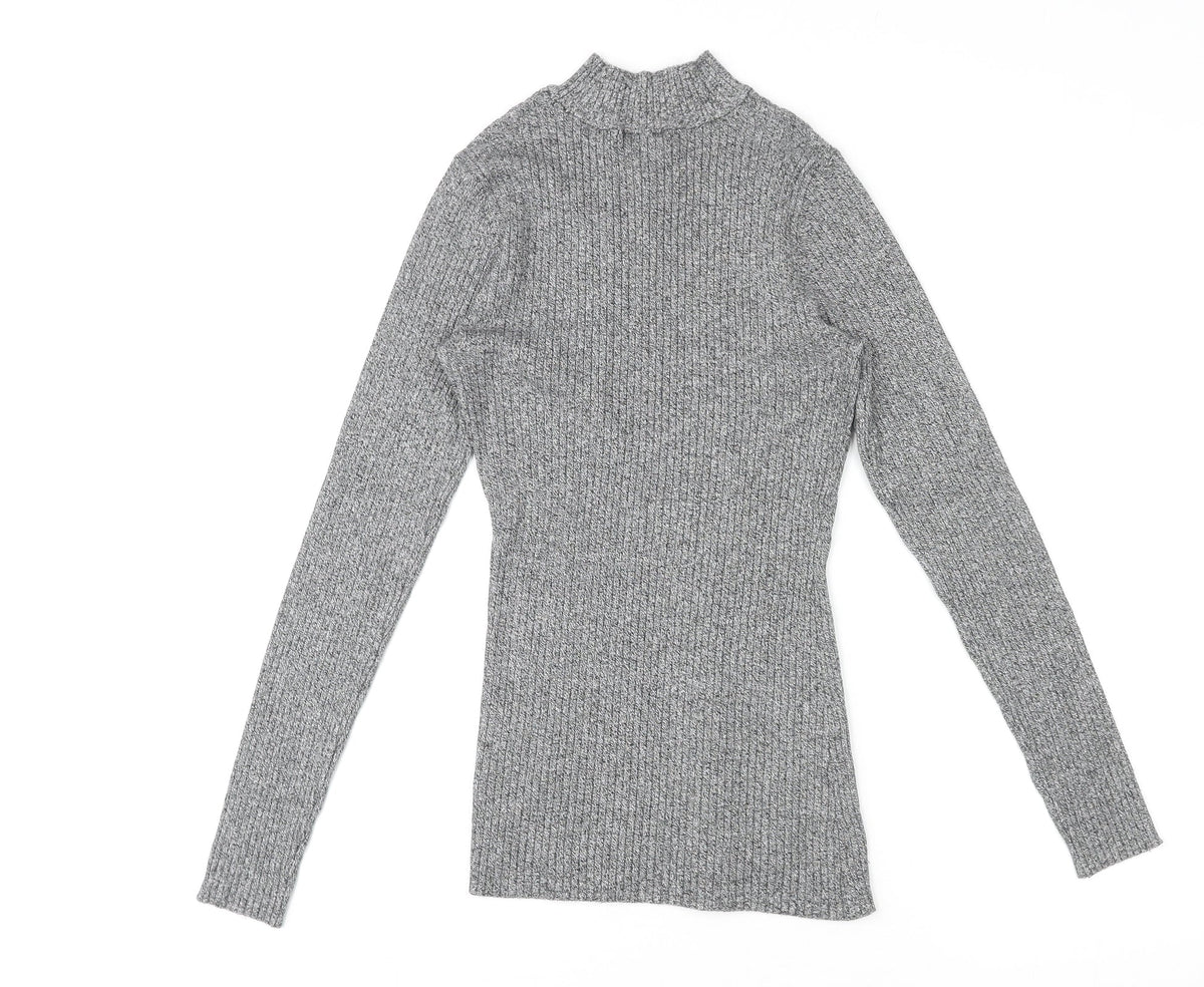 Womens UK Size S H&M Grey Pullover Jumper