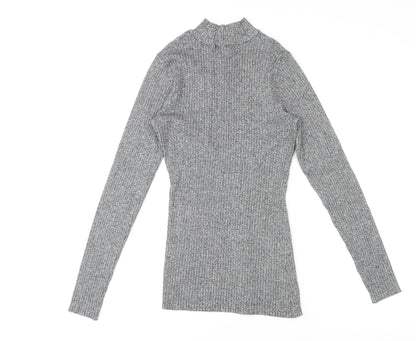Womens UK Size S H&M Grey Pullover Jumper