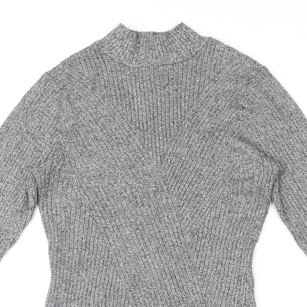Womens UK Size S H&M Grey Pullover Jumper