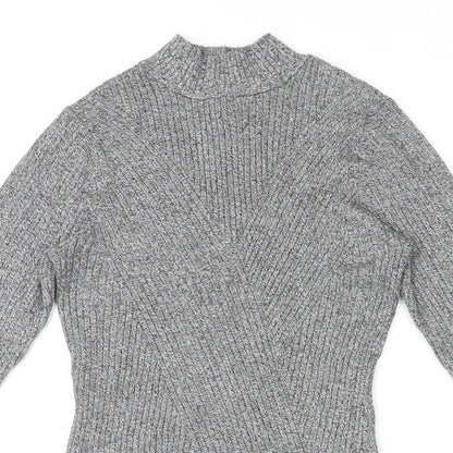Womens UK Size S H&M Grey Pullover Jumper
