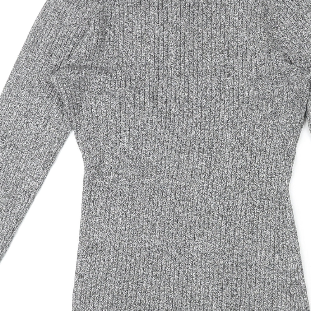 Womens UK Size S H&M Grey Pullover Jumper