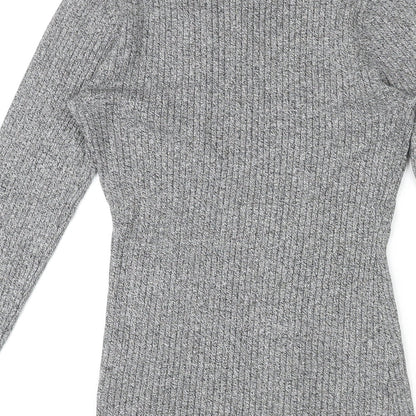 Womens UK Size S H&M Grey Pullover Jumper