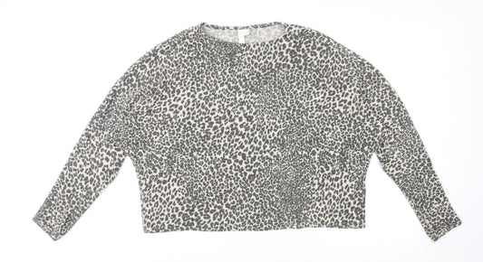 Womens UK Size M H&M Multicoloured Pullover Jumper