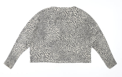 Womens UK Size M H&M Multicoloured Pullover Jumper