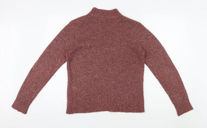 Womens UK Size L VERO MODA Red Pullover Jumper