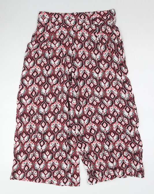 Womens UK Size 10 Marks and Spencer Regular Fit  Pink Trousers