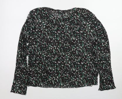 Womens UK Size 12 Marks and Spencer Multicoloured Basic Blouse