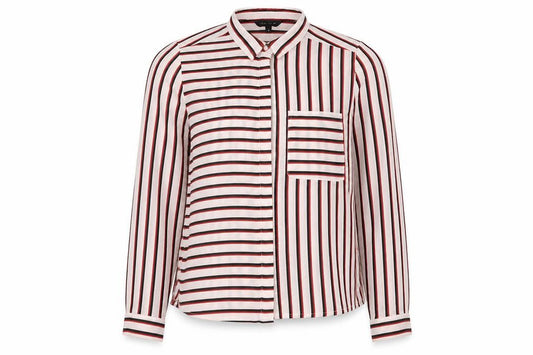 Womens UK Size 8 New Look Multicoloured Basic Blouse
