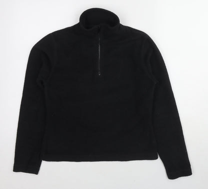 Great Plains Womens Black Polyester Pullover Sweatshirt Size M Pullover