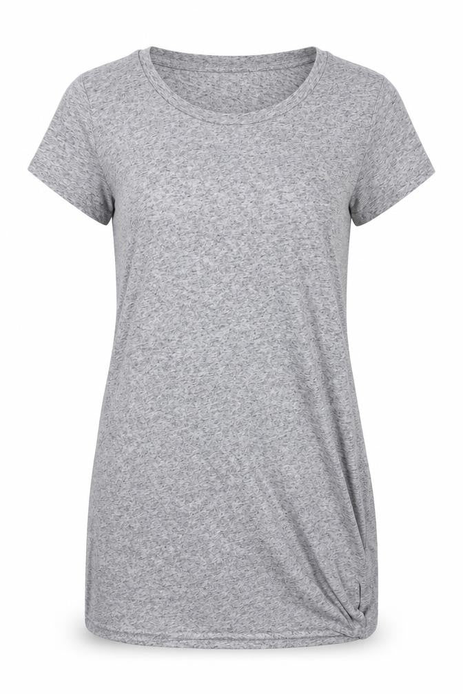 Womens UK Size M H&M Grey Tunic T-Shirt