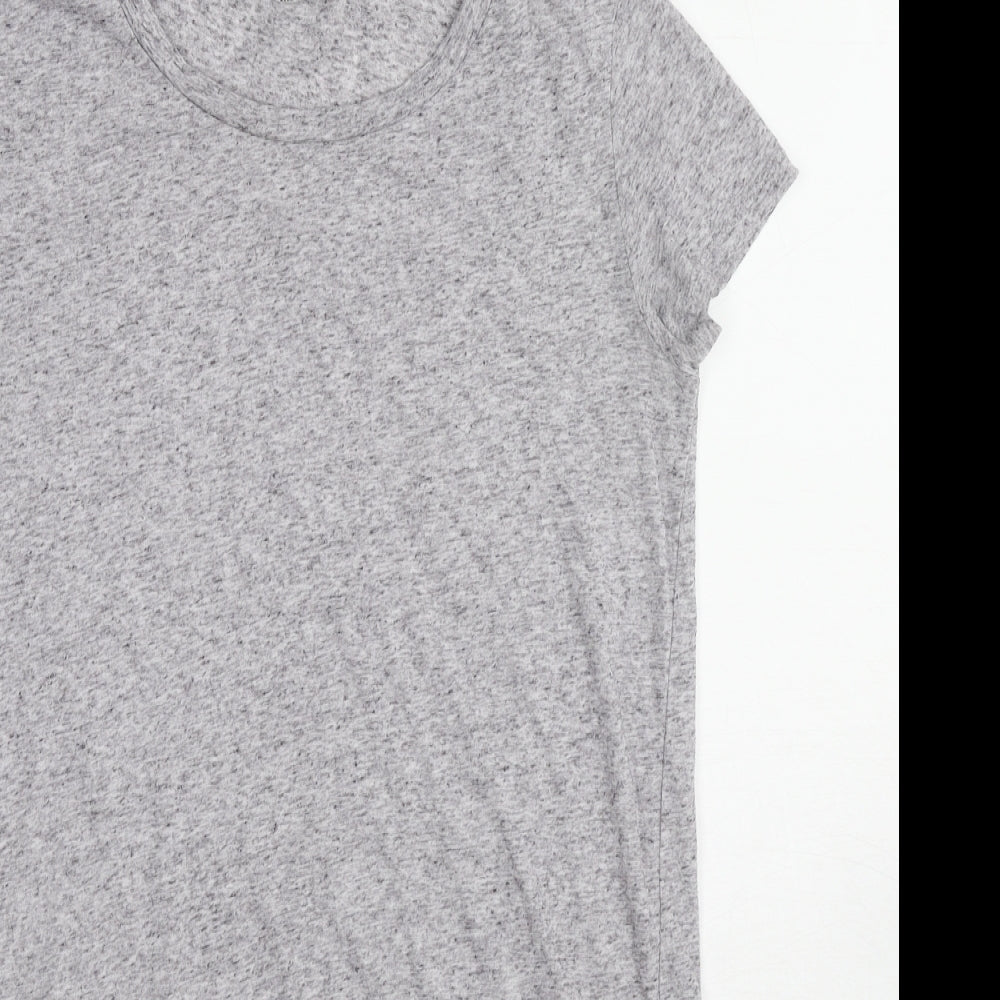 Womens UK Size M H&M Grey Tunic T-Shirt