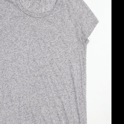 Womens UK Size M H&M Grey Tunic T-Shirt