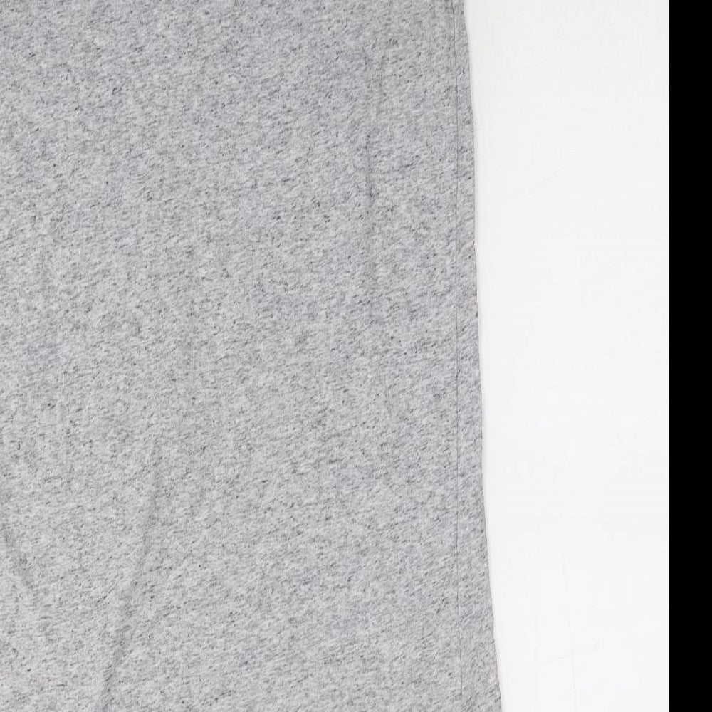 Womens UK Size M H&M Grey Tunic T-Shirt