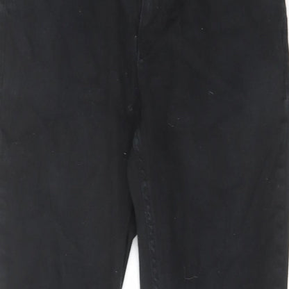 Denim & Co. Mens Black Cotton Skinny Jeans Size 32 in L32 in Slim Zip
