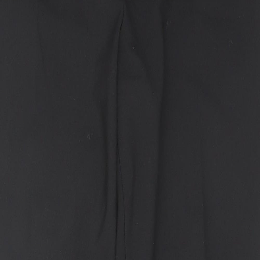 Womens UK Size 14 Marks and Spencer Regular Fit  Black Trousers
