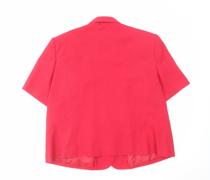 Womens UK Size 20 EWM Red Jacket
