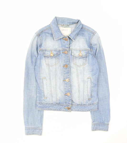 Womens UK Size 8 Denim & Co. Blue Jacket