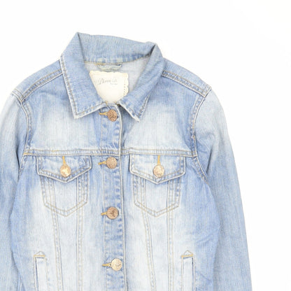 Womens UK Size 8 Denim & Co. Blue Jacket