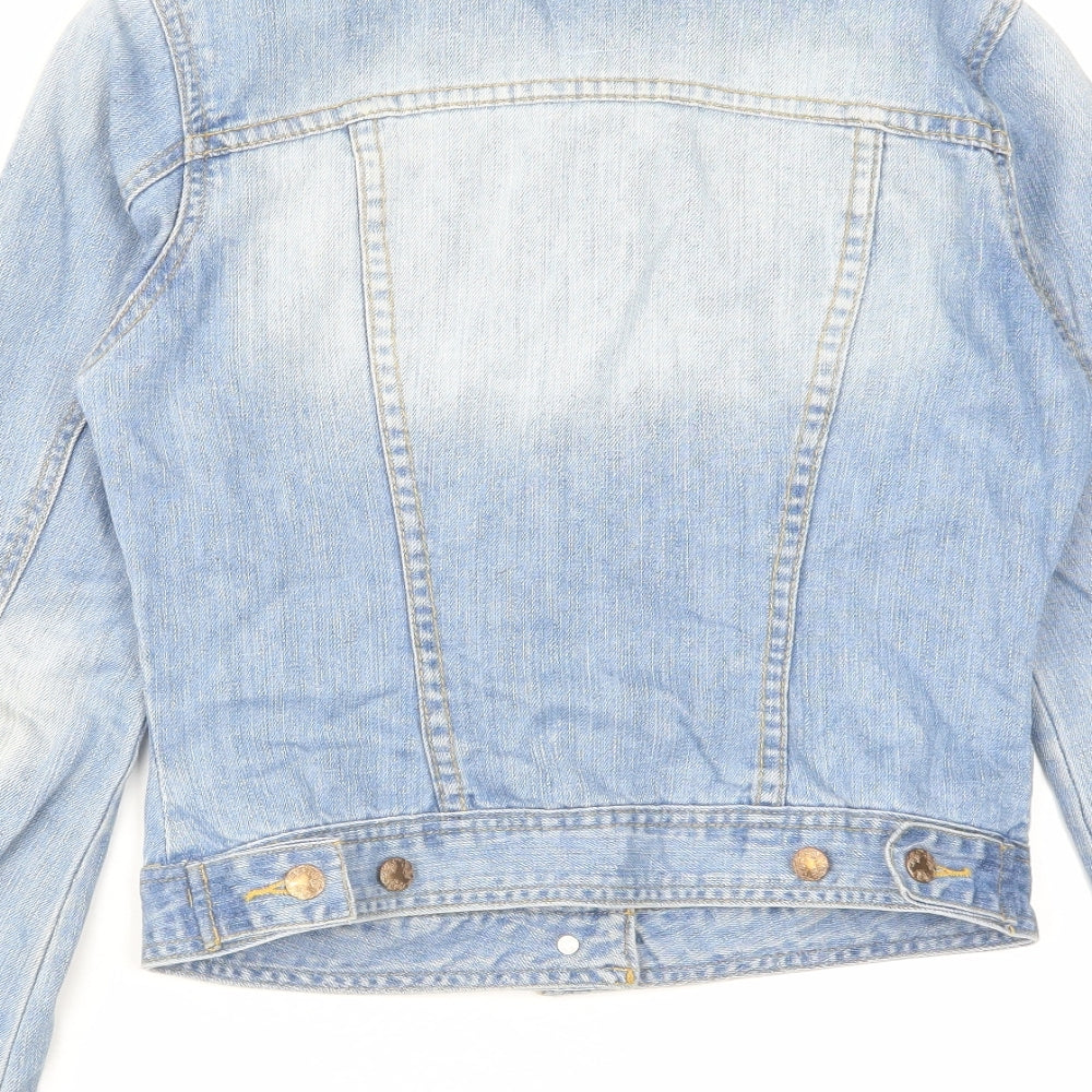 Womens UK Size 8 Denim & Co. Blue Jacket