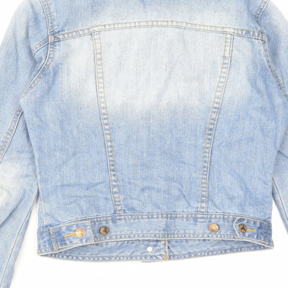 Womens UK Size 8 Denim & Co. Blue Jacket