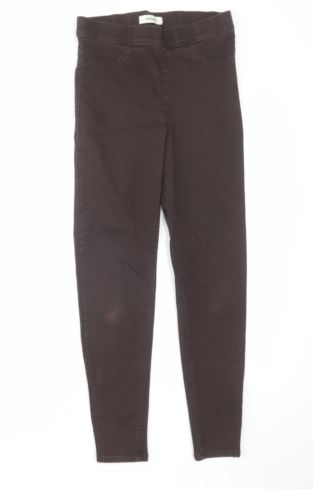 Womens UK Size 8 Marks and Spencer Regular Fit Jegging Brown Jeans