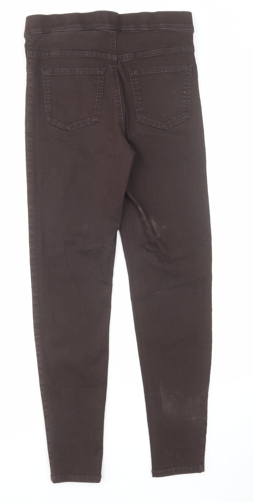 Womens UK Size 8 Marks and Spencer Regular Fit Jegging Brown Jeans