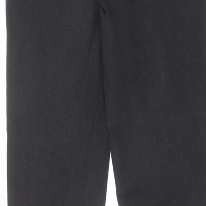 Denim & Co. Womens Black Cotton Skinny Jeans Size 10 L30 in Regular Zip