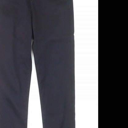 Limited Collection Womens Blue Cotton Skinny Jeans Size 10 L29 in Regular Zip