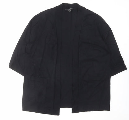 Womens UK Size 12 Dorothy Perkins Black Cardigan Jumper