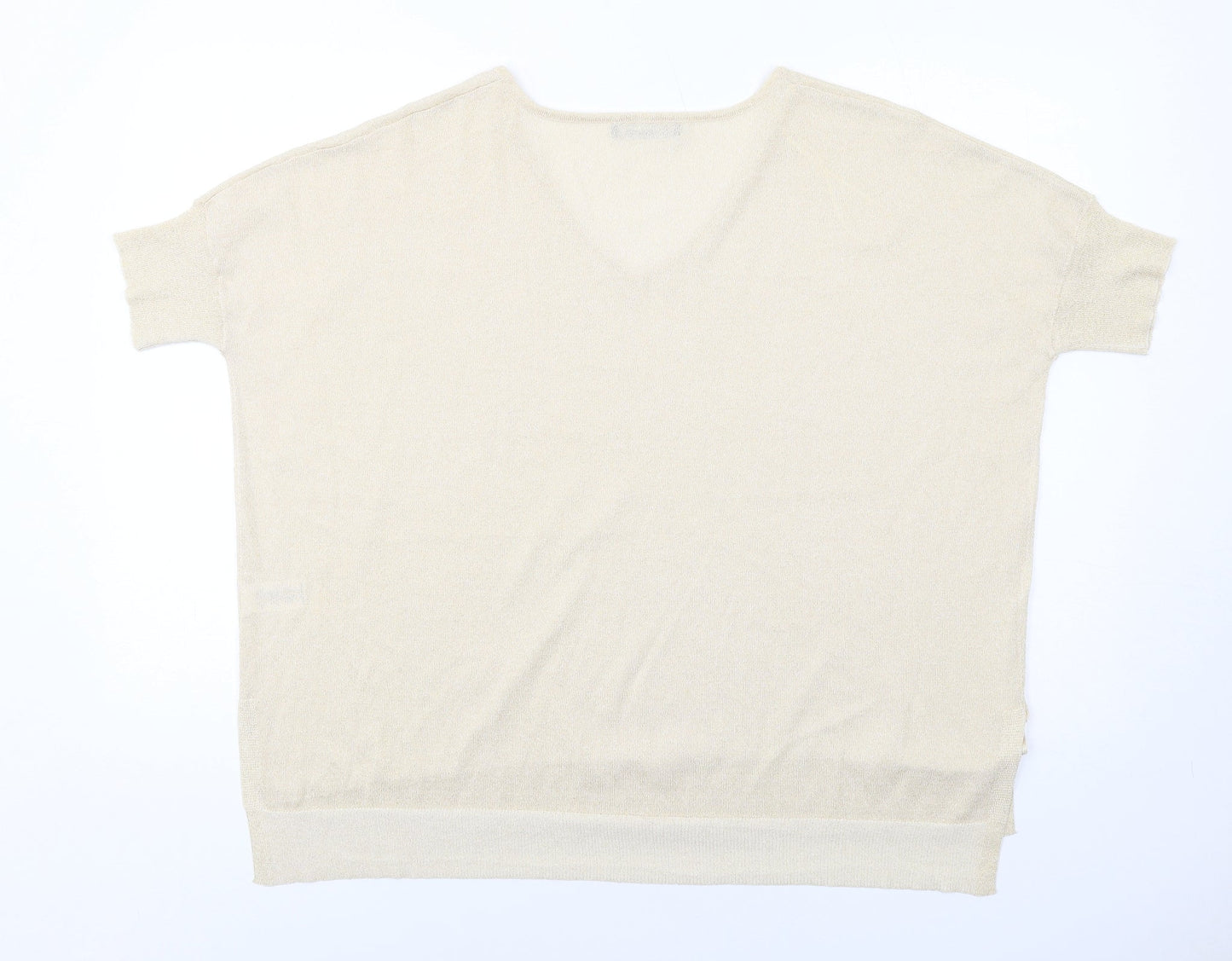 Womens UK Size 16 Bonmarché Beige Pullover Jumper