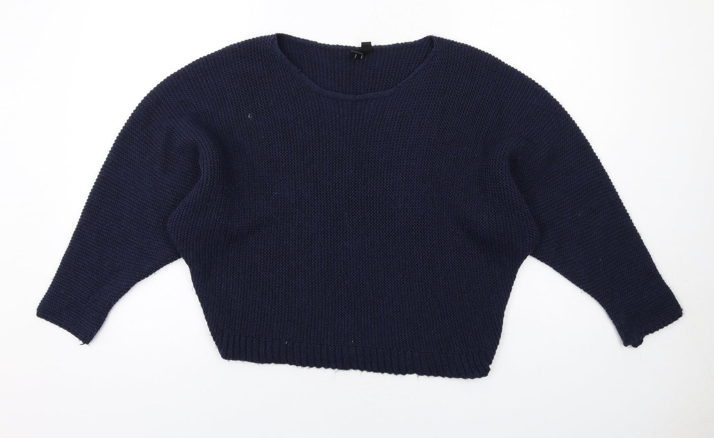 Womens UK Size 8 Izabel London Blue Pullover Jumper