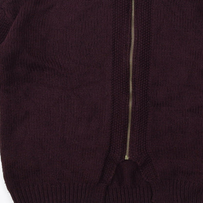 Womens UK Size S New Look Purple Pullover Jumper