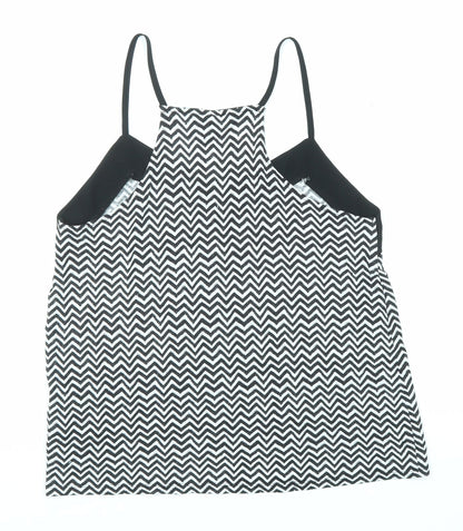 Womens UK Size S H&M Black Camisole Tank