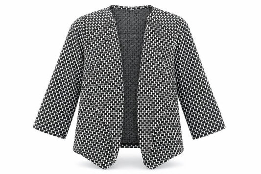 Womens UK Size 10 Marks and Spencer Black Kimono Coat