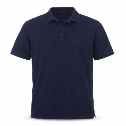 Marks and Spencer Mens Blue Cotton Button-Up Size S Collared Button