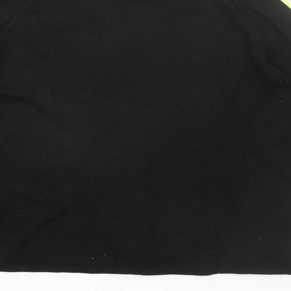 Divided by H&M Womens Black Acrylic Basic Blouse Size S Mock Neck