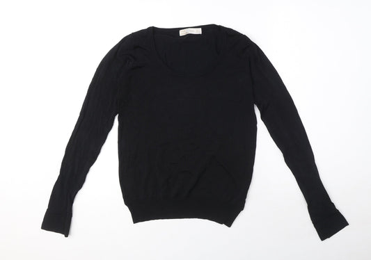 Womens UK Size L Zara Black Pullover Jumper