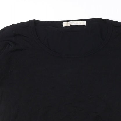 Womens UK Size L Zara Black Pullover Jumper