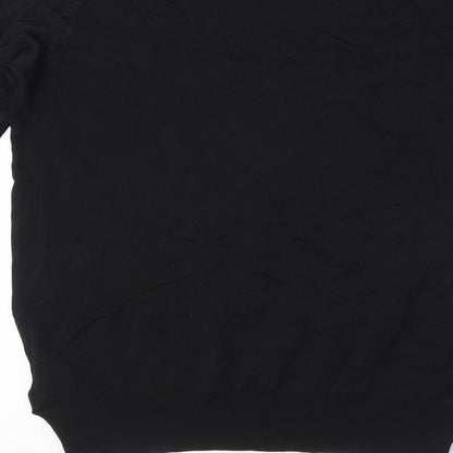 Womens UK Size L Zara Black Pullover Jumper