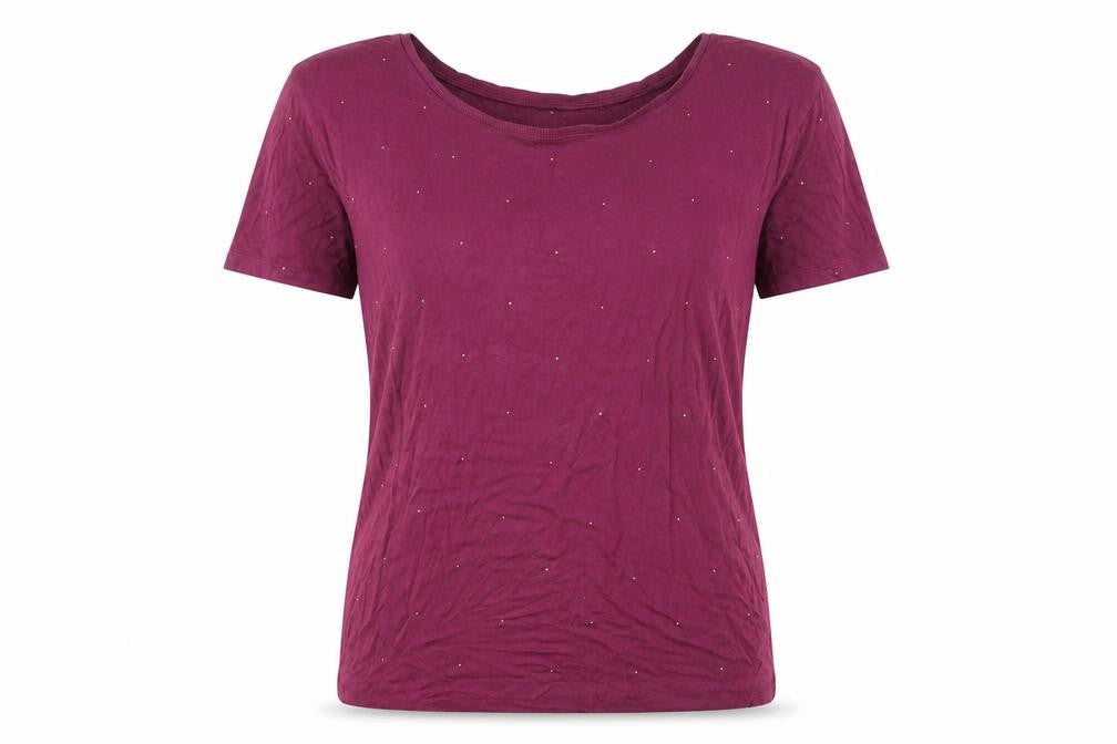 Womens UK Size 8 NEXT Purple Basic T-Shirt