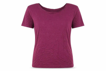 Womens UK Size 8 NEXT Purple Basic T-Shirt